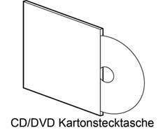 Papphülle CD Kartonstecktasche